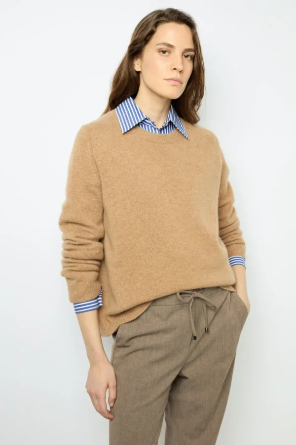 Online Round neck cashmere sweater - JOVITA Knitwear