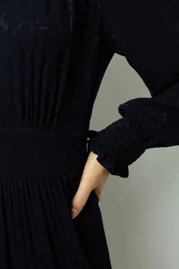 Best Ruffled jacquard maxi dress - SANDRINE Dresses