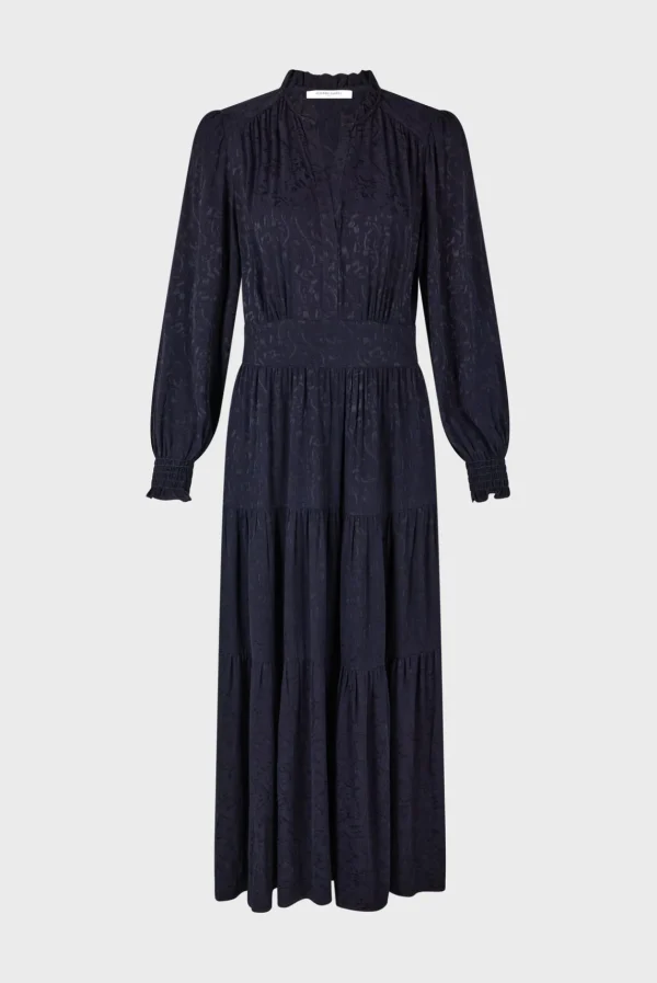 Best Ruffled jacquard maxi dress - SANDRINE Dresses