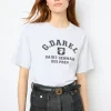 Fashion Screen-printed T-shirt - AXELLE Tops & T-Shirts