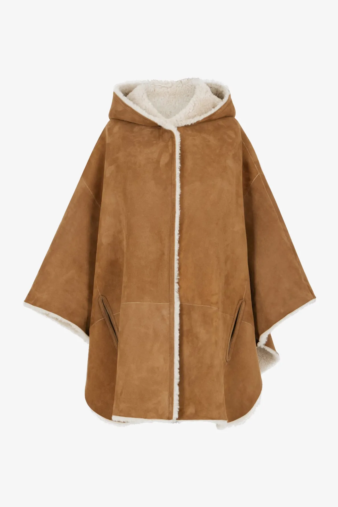 shearling_cape_coat__lori_5.webp Flash Sale Shearling cape coat - LORIANE Leather & Pelts