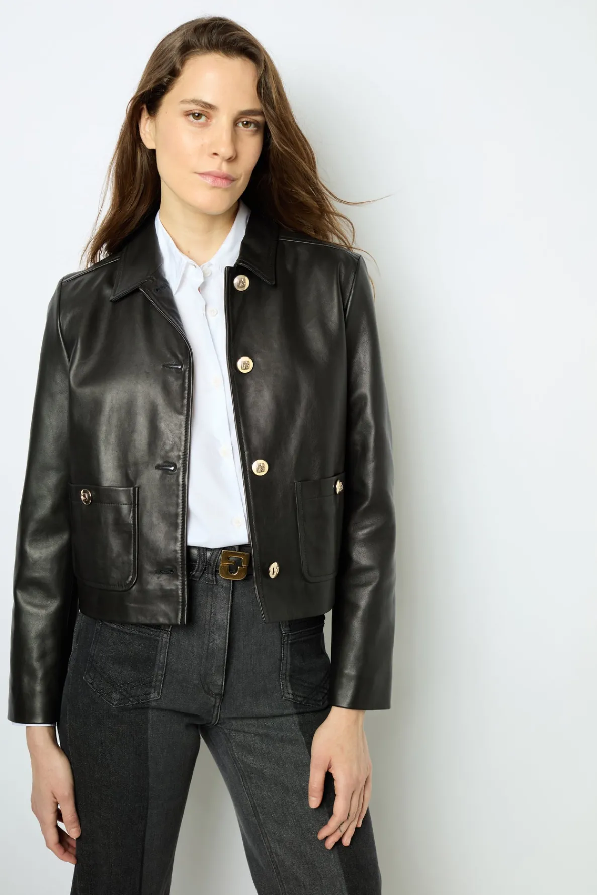 short_leather_jacket__bey_0.webp Best Sale Short leather jacket - BEYZA Leather & Pelts