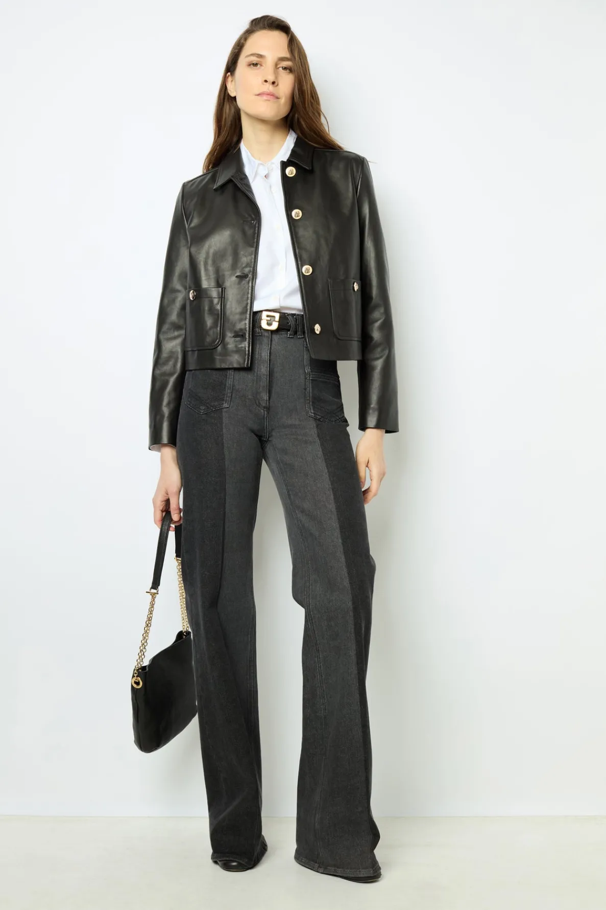 short_leather_jacket__bey_1.webp Best Sale Short leather jacket - BEYZA Leather & Pelts