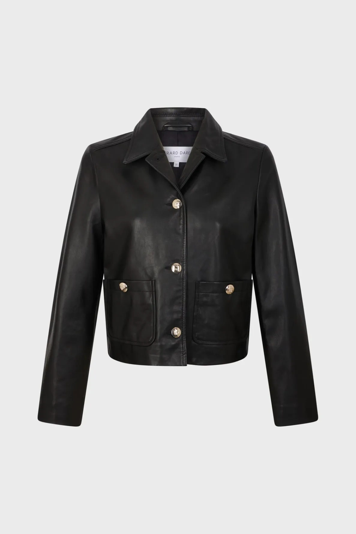 short_leather_jacket__bey_4.webp Best Sale Short leather jacket - BEYZA Leather & Pelts