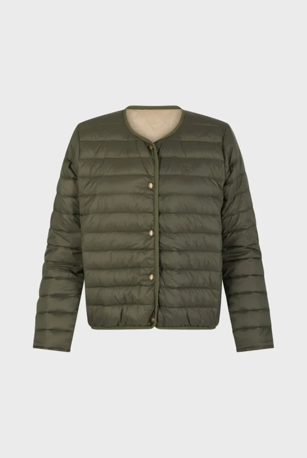 Best Short reversible down jacket - LETITIA Coats