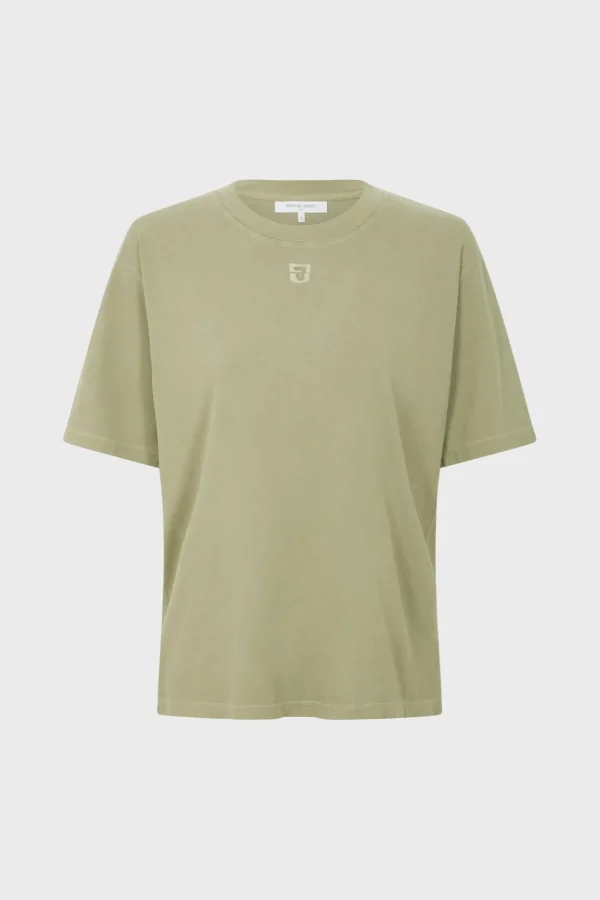 Fashion Short sleeves T-shirt with a logo - AZEMIA Tops & T-Shirts