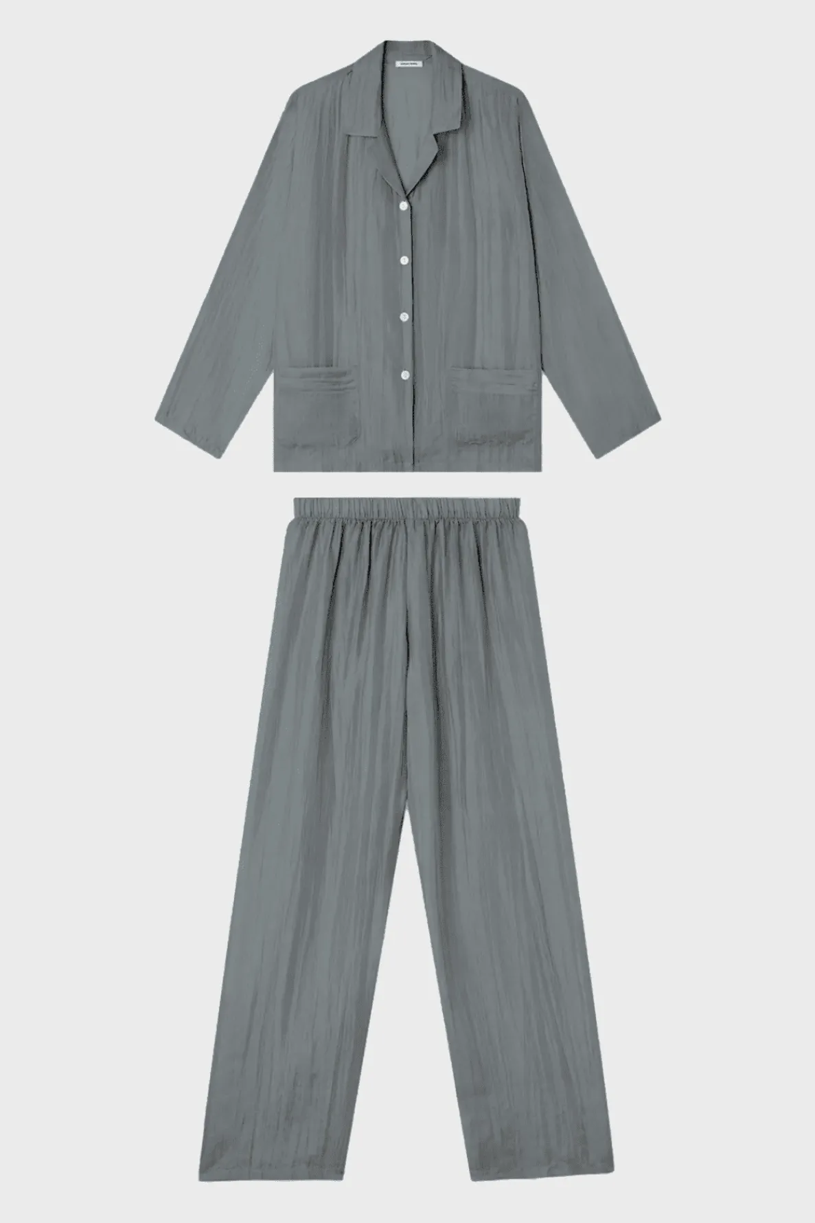 silk_pyjama__light_grey_0.webp Fashion Silk Pyjama - Light grey Pyjamas & Kimonos