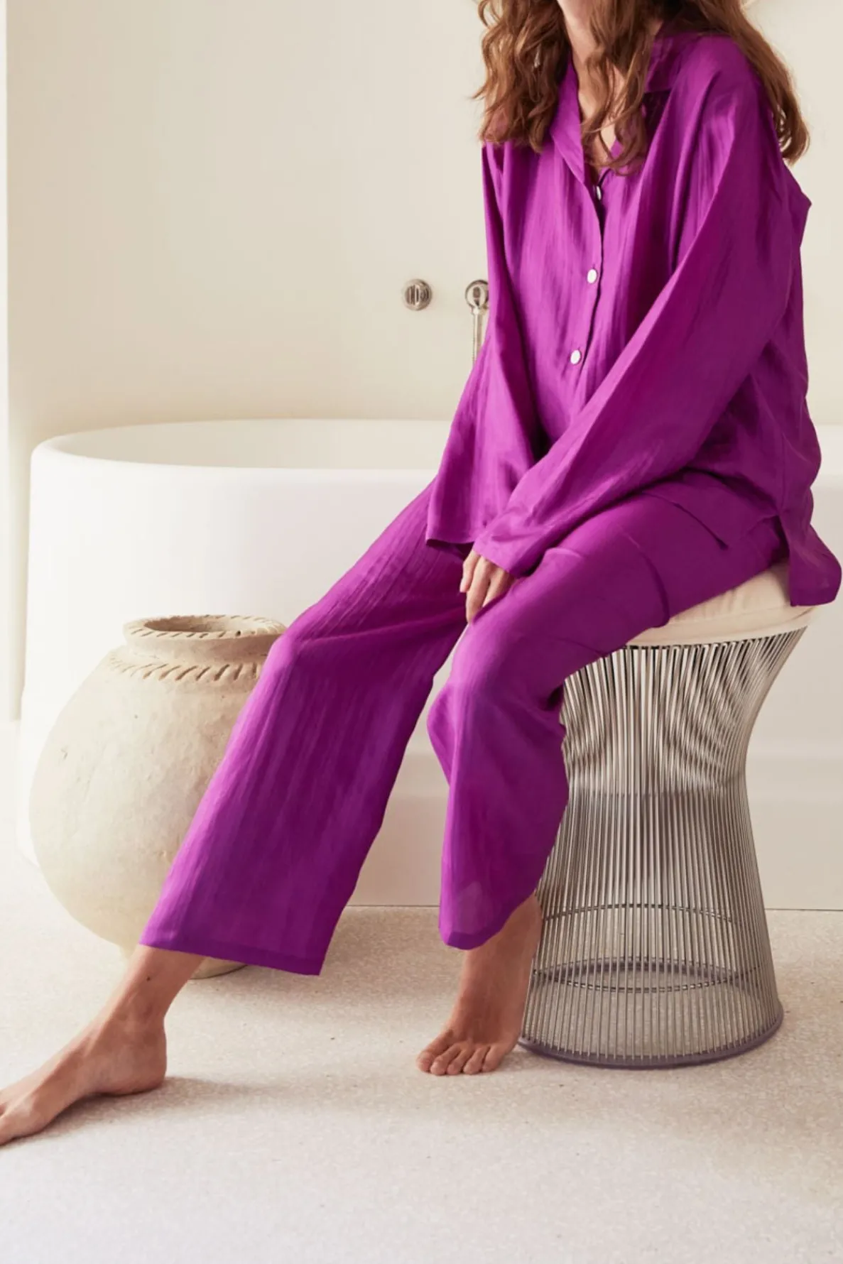silk_pyjamas__purple_1.webp New Silk pyjamas - purple Pyjamas & Kimonos