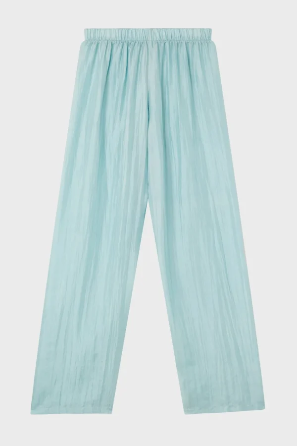 Outlet Silk pyjamas - sky blue Pyjamas & Kimonos