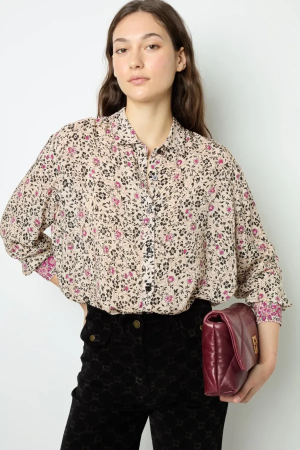Online Soft floral blouse - BRIANA Shirts & Blouses