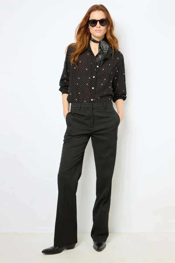 Outlet Soft polka dot shirt – CLYDE Shirts & Blouses | Suits & Outfits