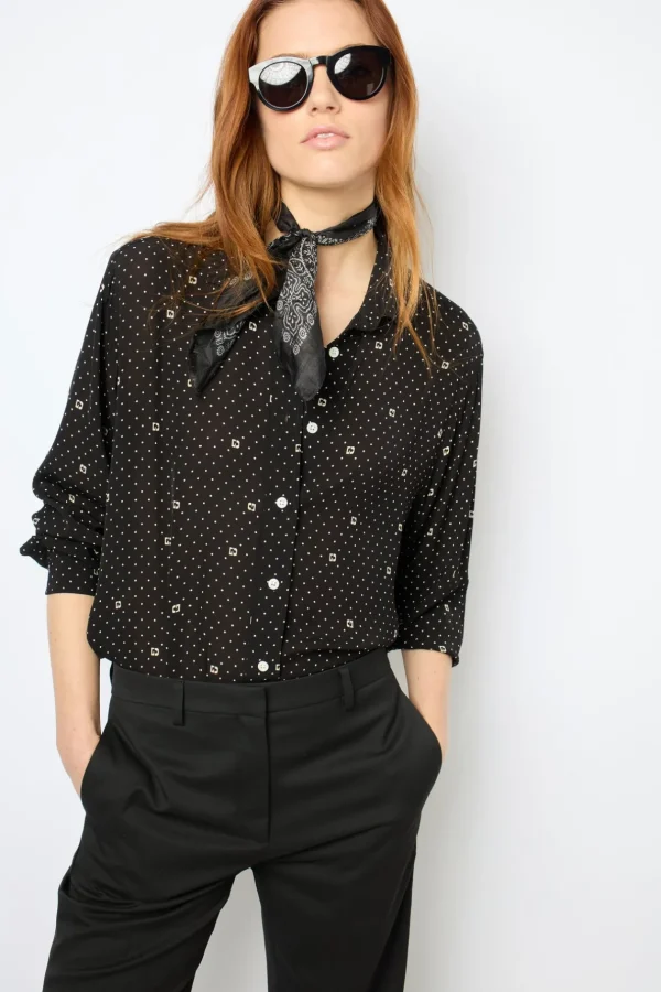 Outlet Soft polka dot shirt – CLYDE Shirts & Blouses | Suits & Outfits
