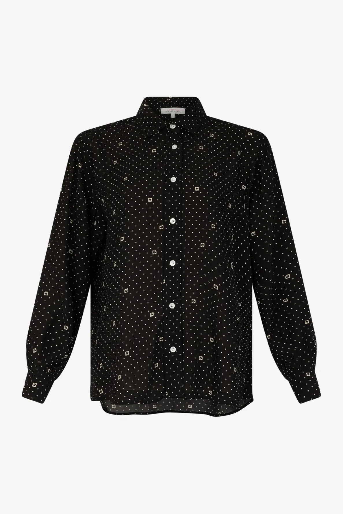 soft_polka_dot_shirt__cly_6.webp Outlet Soft polka dot shirt – CLYDE Shirts & Blouses | Suits & Outfits