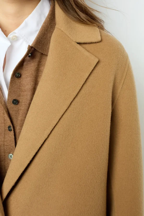 Best Sale Straight cut double-face wool coat - LANAIA Coats