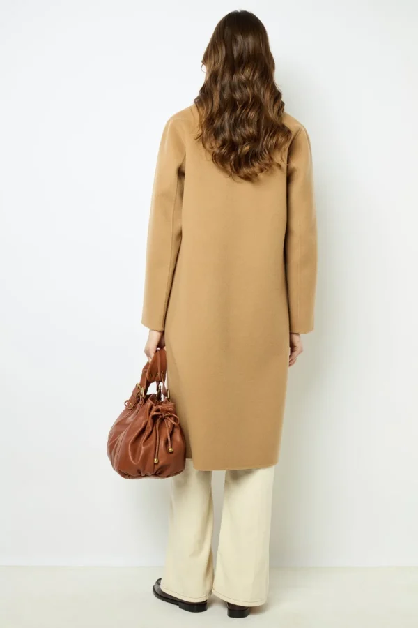 Best Sale Straight cut double-face wool coat - LANAIA Coats