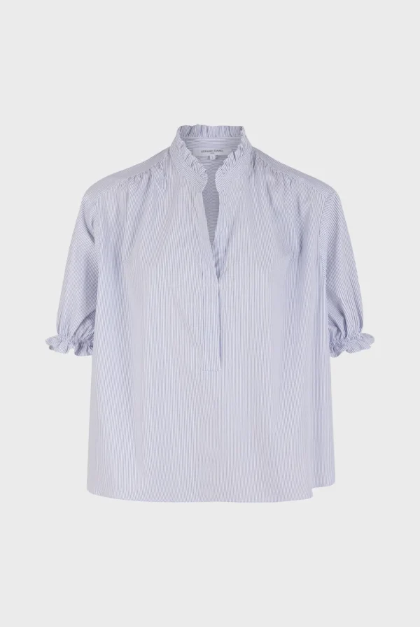 Best Striped popelin blouse - BAO Shirts & Blouses