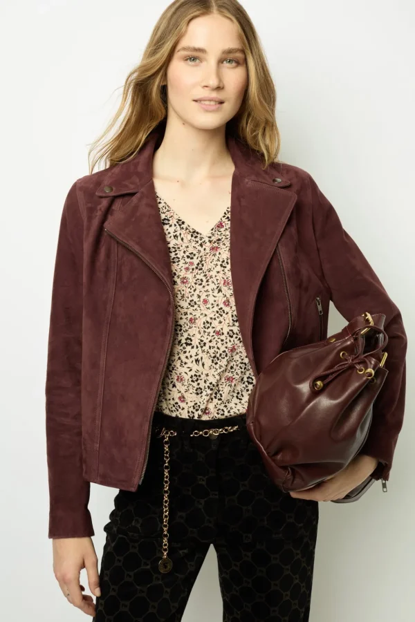 Cheap Suede jacket - BERNARDE The Iconic 24H | Handbag