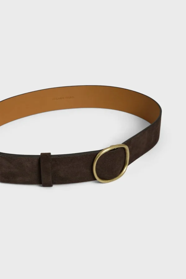 Outlet Suede leather belt - PALOMA Belts