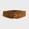 Sale Suede leather corset belt - OLYMPE Belts