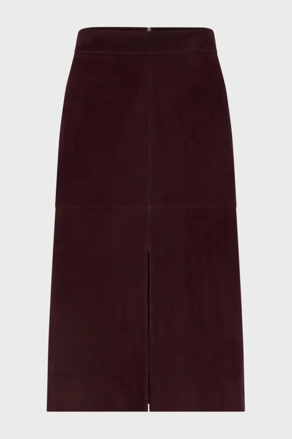 Best Suede straight skirt - CHARLIE Leather & Pelts