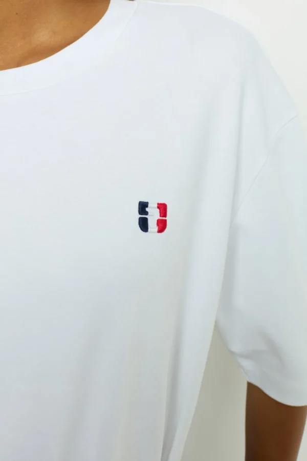 Best Tricolor monogrammed t-shirt - ALEXANDRINE Tops & T-Shirts