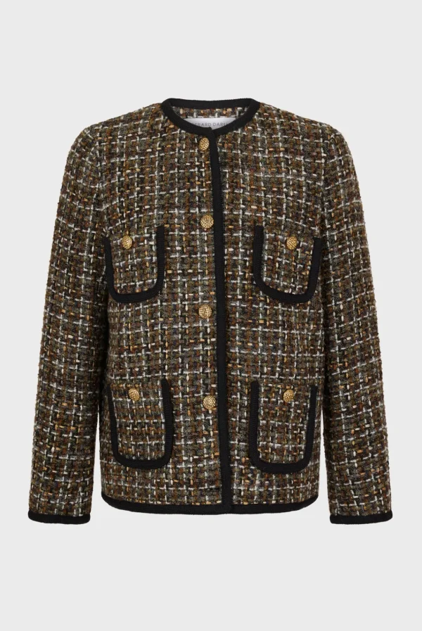 Best Sale Tweed jacket with braid - MARGAUX Jackets