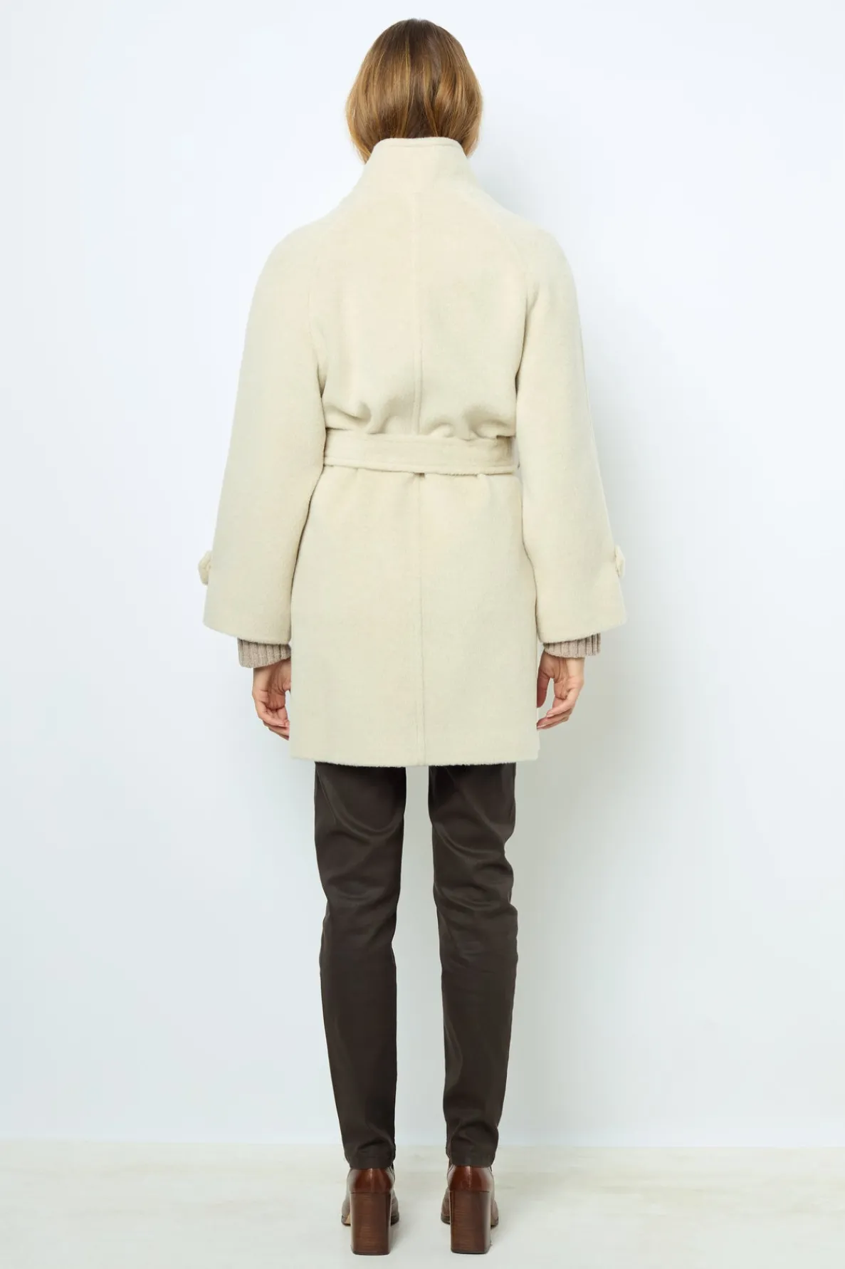 waisted_midlength_coat__l_3.webp Best Sale Waisted mid-length coat - LOUISE Coats