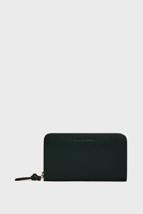 Flash Sale Wallet in leather metallic inside - WALLET Leather Goods