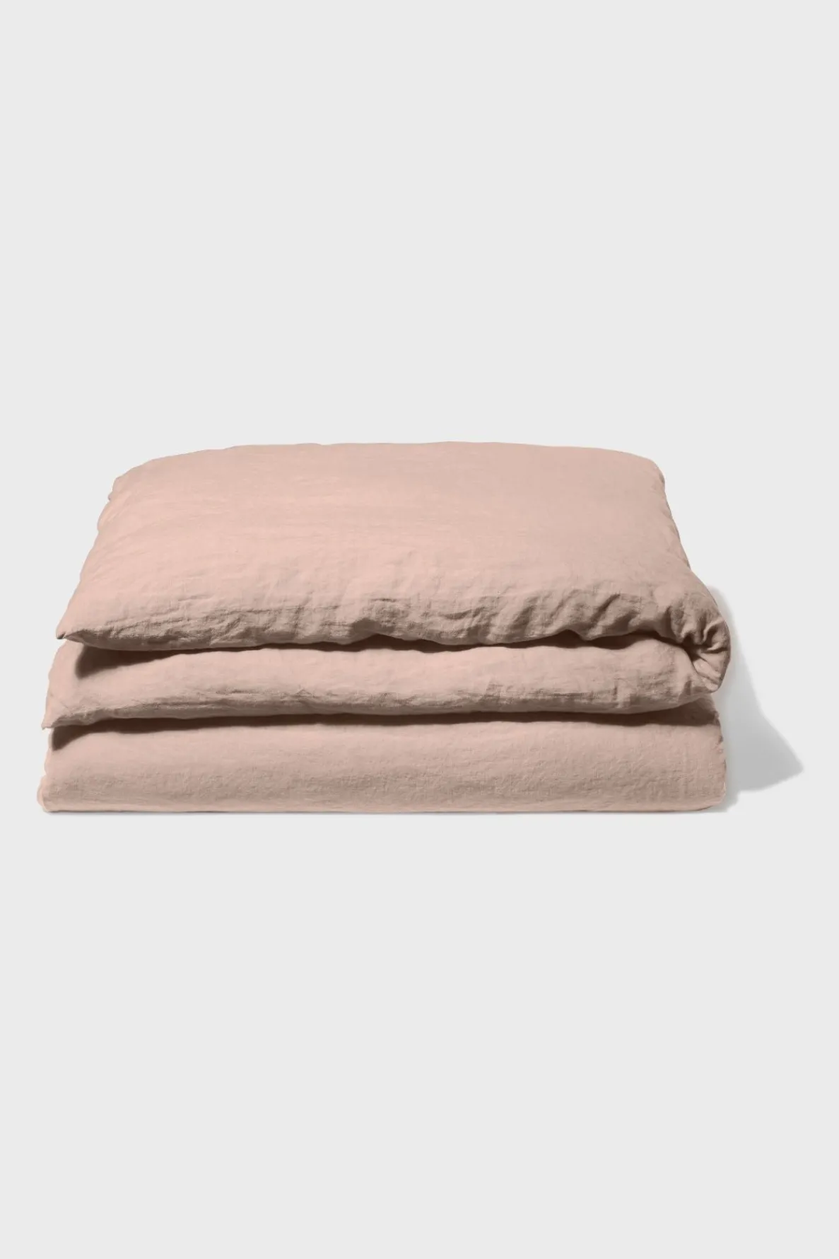 washed_linen_duvet_cover__3-3.webp Discount Washed linen duvet cover - antique rose Duvet Covers