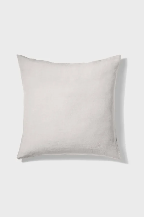 Clearance Washed linen pillowcase - pearl grey Pillow Cases