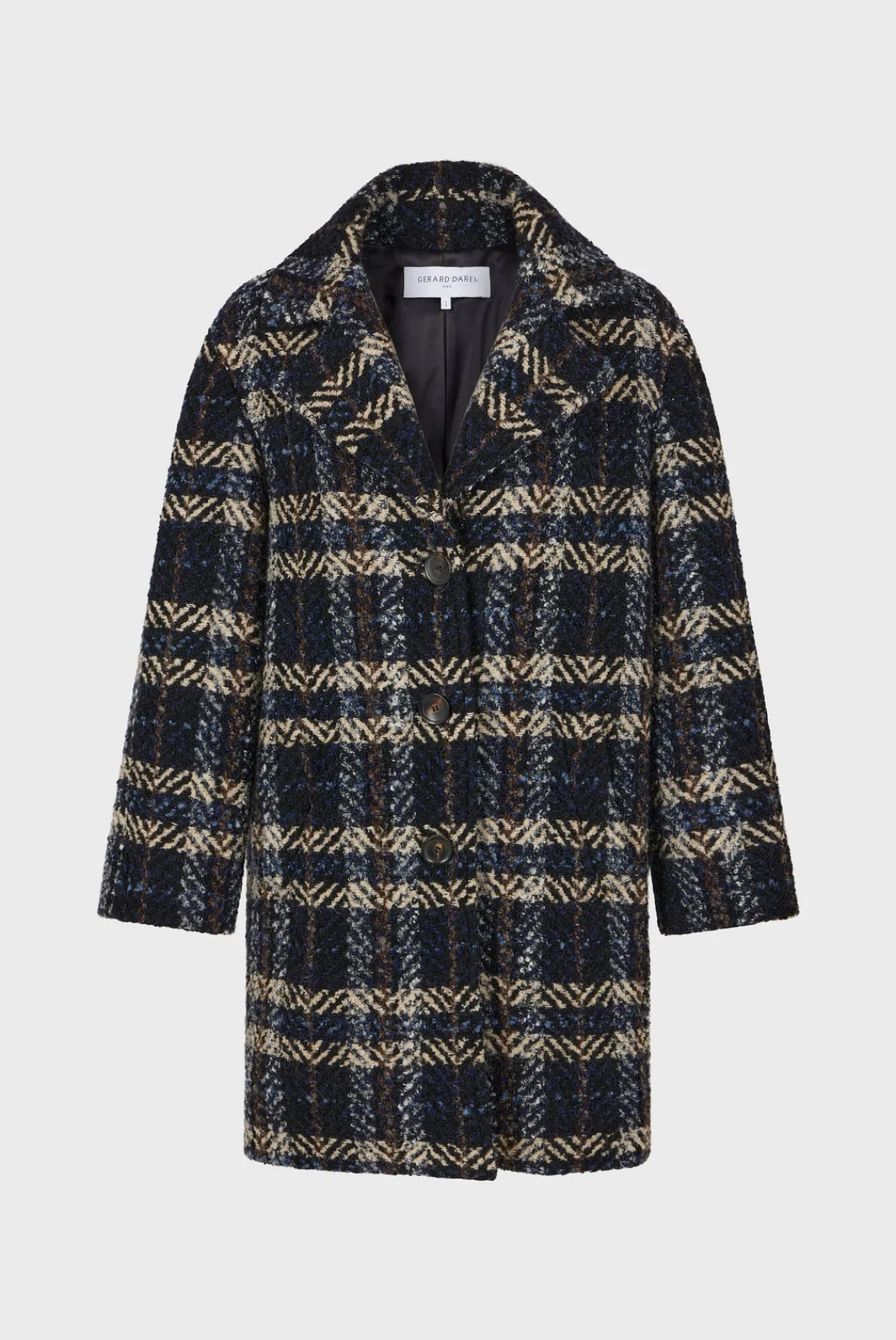 wide_check_coat__leonette_4.webp Outlet Wide check coat - LEONETTE Coats