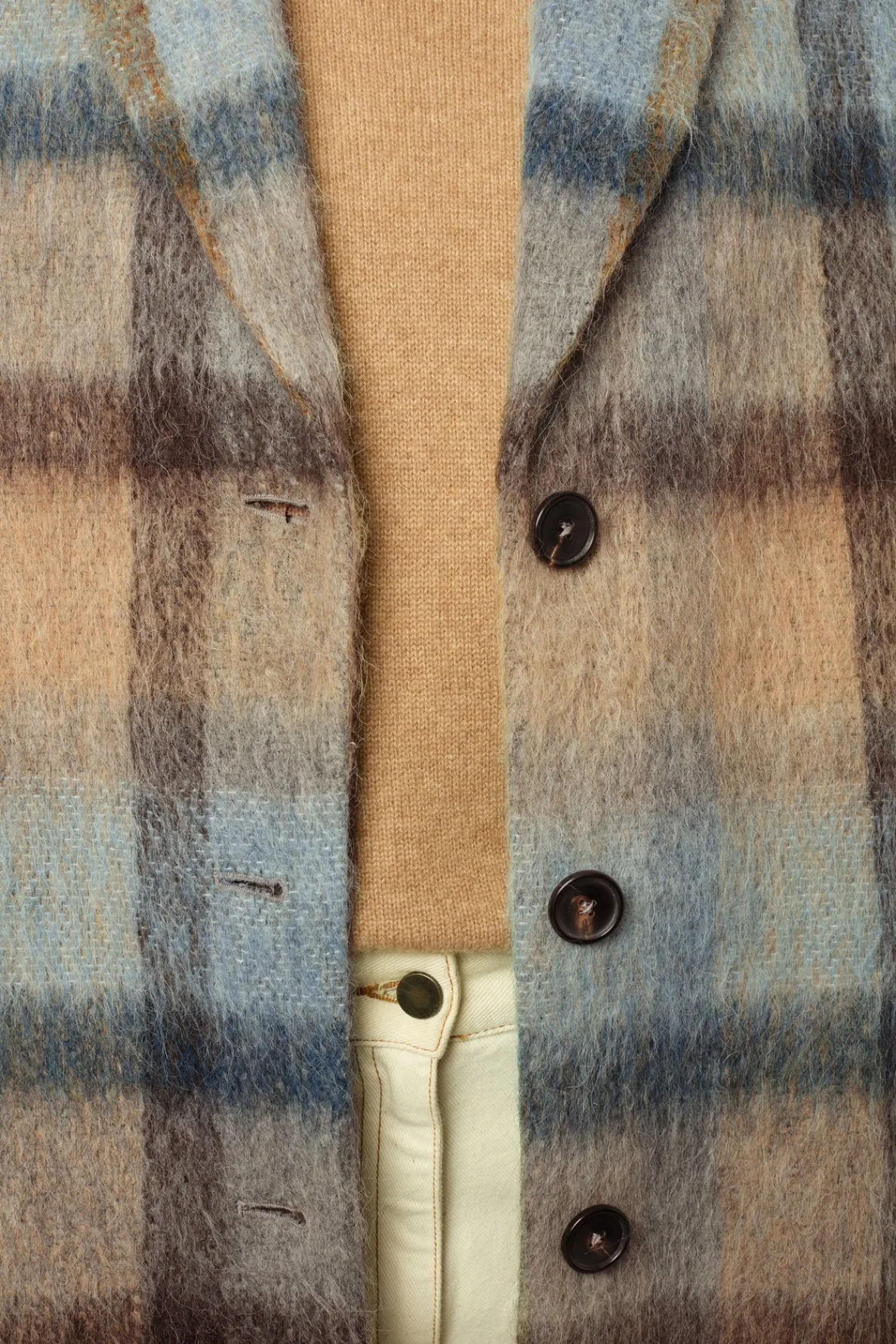 wide_check_coat__leonille_2.webp Best Sale Wide check coat - LEONILLE Coats