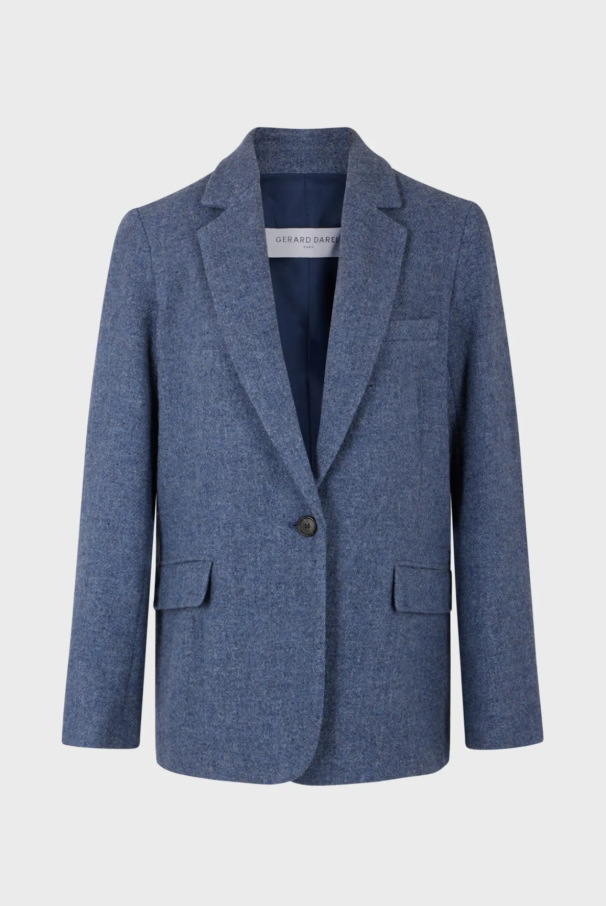 wool_blend_blazer__marine_4.webp Shop Wool blend blazer - MARINE Jackets