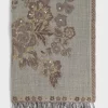 New Wool scarf with large flower print - DORINE Scarves