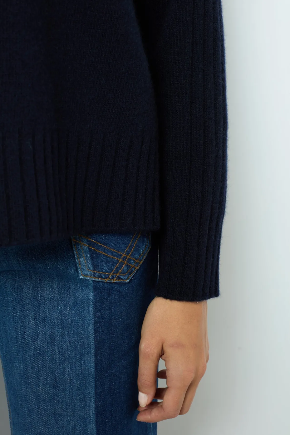 wool_sweater_with_stand_u_2.webp Fashion Wool sweater with stand up collar - JAINA Knitwear