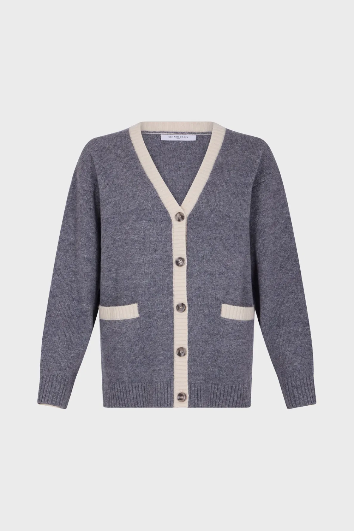 wool_twocoloured_cardigan_4.webp Cheap Wool two-coloured cardigan - JANNICE Knitwear